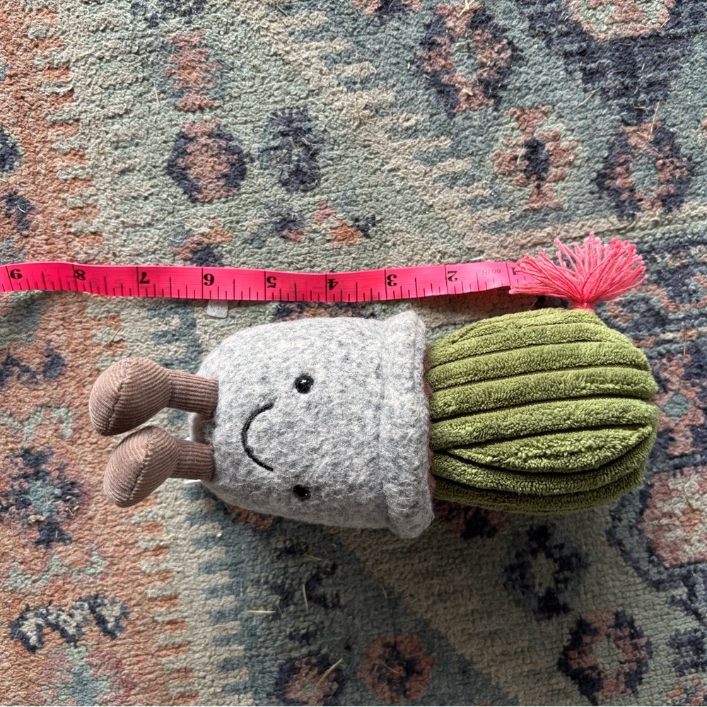 Jellycat Silly Succulent Barrel Cactus Retired Plush Stuffed Animal - Picture 6 of 6